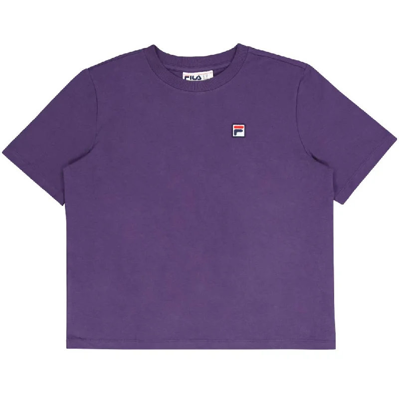 FILA - Women's Elisa T-Shirt (LW018578 576) Terry Blend Velvet Blend Canvas Blend