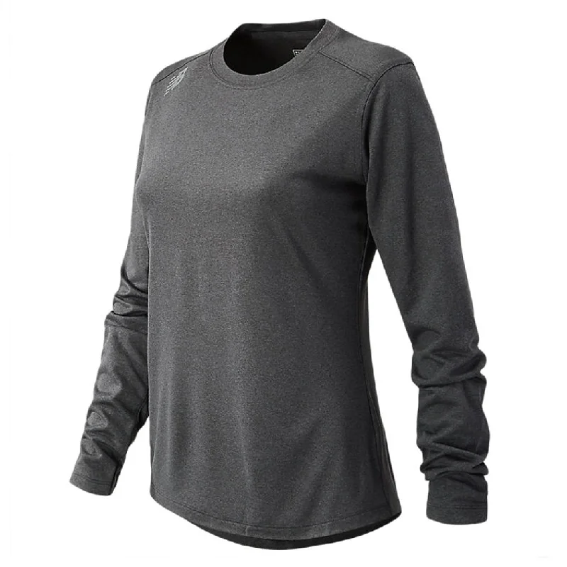 New Balance - Women's Long Sleeve T-Shirt (TMWT501 DH) Print Jacquard Patchwork
