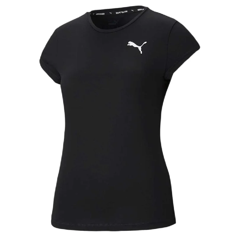Puma - Women's Active T-Shirt (586857 01) Front Pockets Side Pockets Patch Pockets