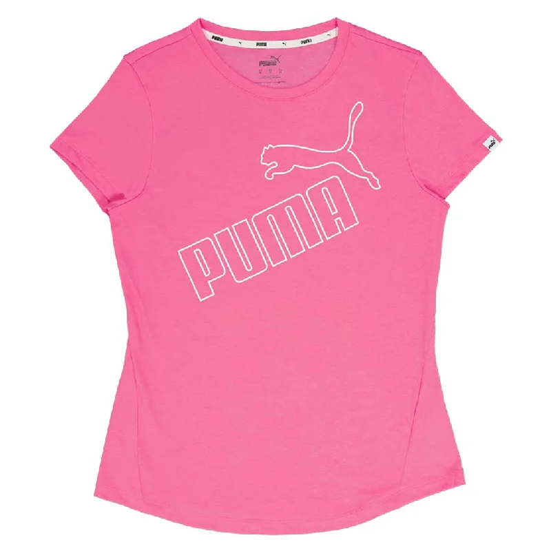 Puma - Women's Diving T-Shirt (845776 12) Mesh Fabric Canvas Fabric Denim Fabric