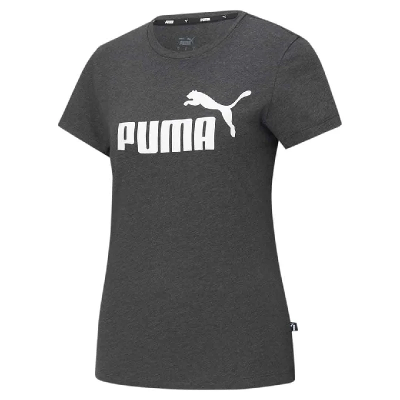Puma - Women's Essentials Logo T-Shirt (586774 07) Chenille Blend Fleece Blend Nylon Blend