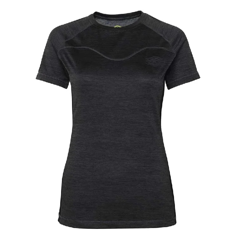Umbro - Women's Pro Training Marl Poly T-Shirt (HUUL166113U 1AP) Machine Wash Dry Clean Hand Wash