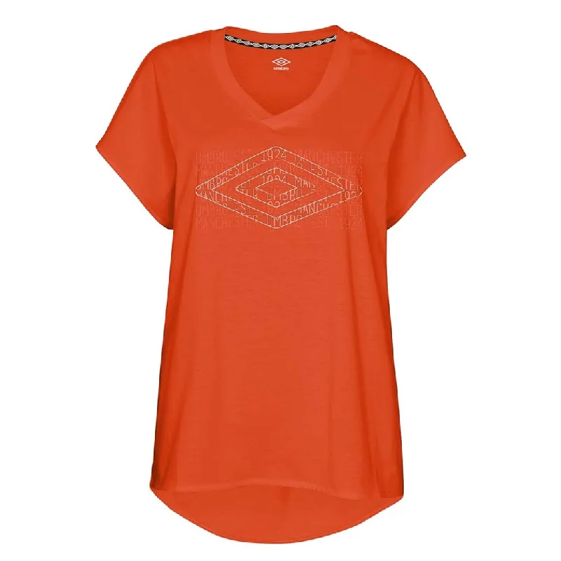 Umbro - Women's Graphic Dolman T-Shirt (HUUL1UBGC UK8) Casual Formal Business