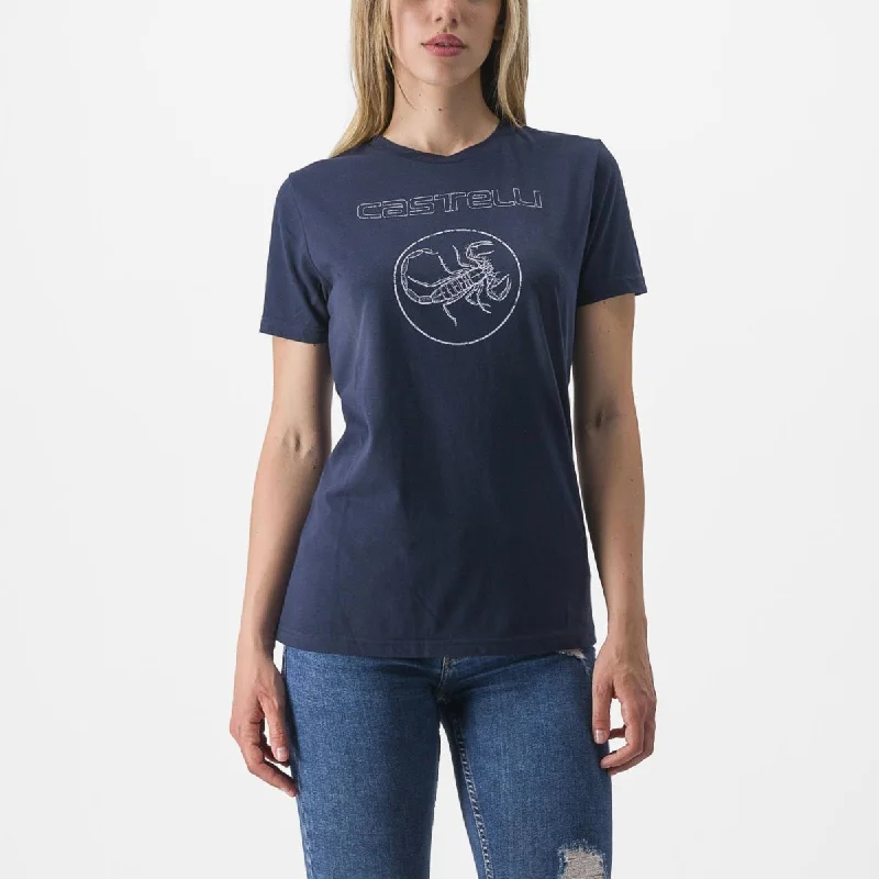 Castelli Pedalare Tee Thin T-Shirt Open Front Quick Dry