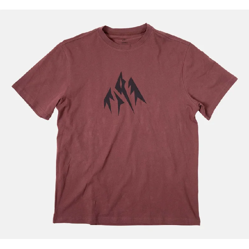 Jones Tee Mountain Journey SS Cashmere Blend Cotton Blend Poly Blend
