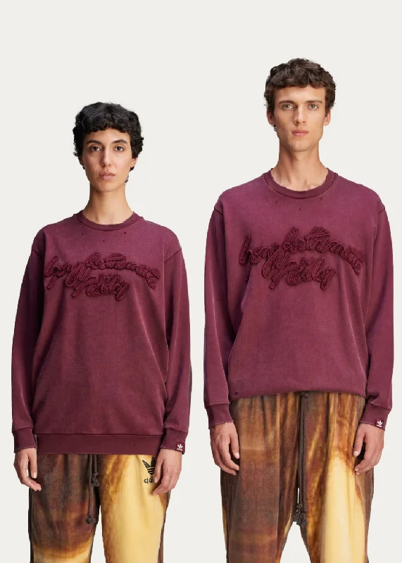 x Song For The Mute Crew Long Sleeve T-Shirt Hooded Caped Shawl Collar
