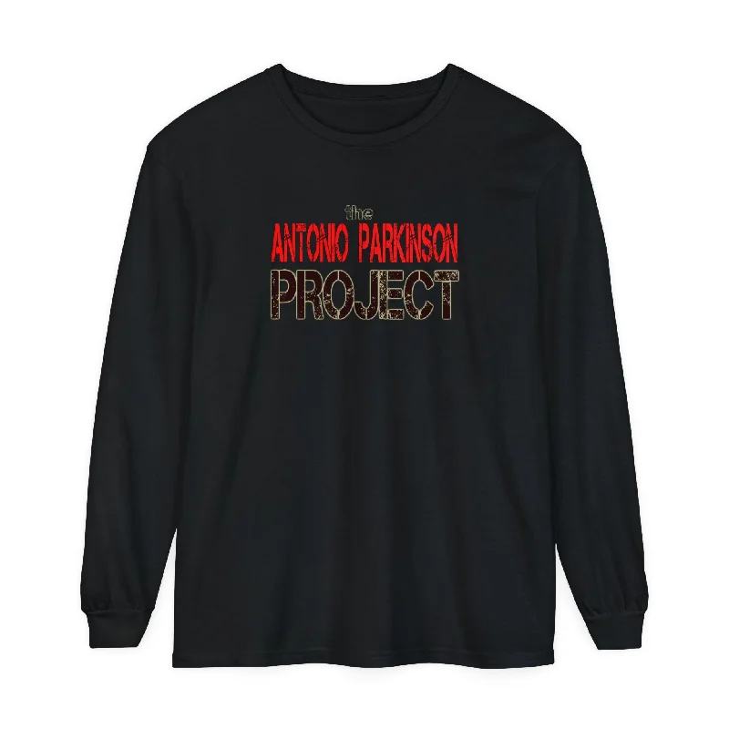 The Antonio Parkinson Project Unisex Long Sleeve Tee Ribbed Striped Patterned