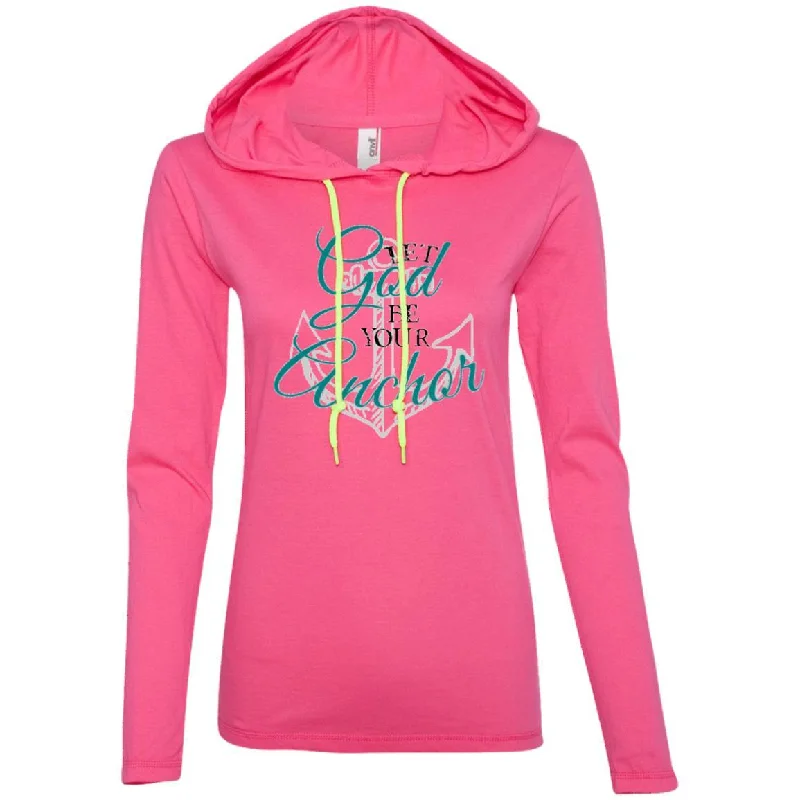 God's Anchor T-Shirt Hoodie Lace Blend Ribbed Blend Corduroy Blend