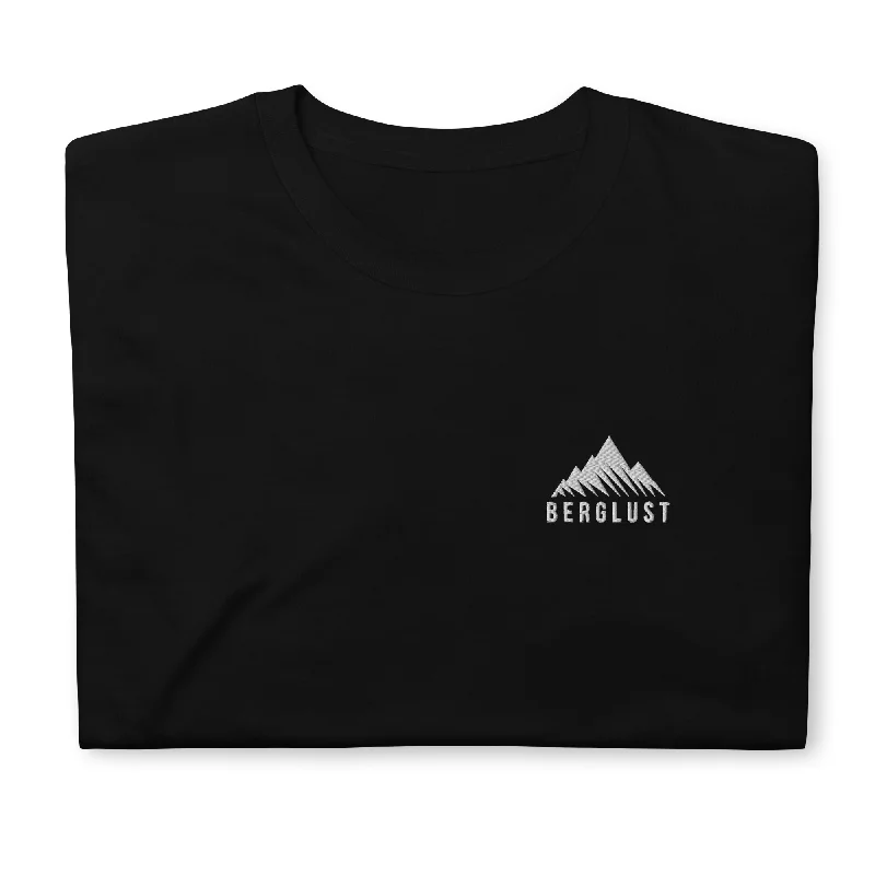 Berglust Logo - T-Shirt (Unisex) (Bestickt) Iron Safe Non-Iron Wrinkle Free