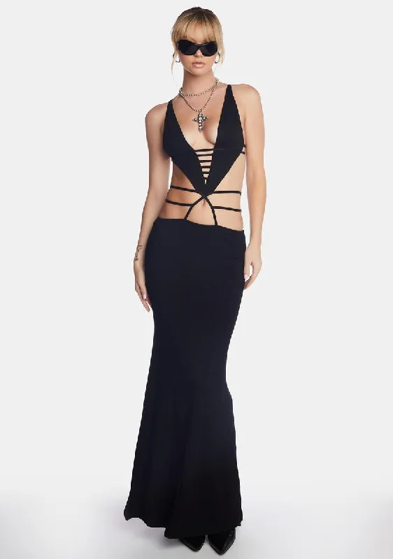 Nagisa Maxi Dress Stylish One-Shoulder Maxi Dress