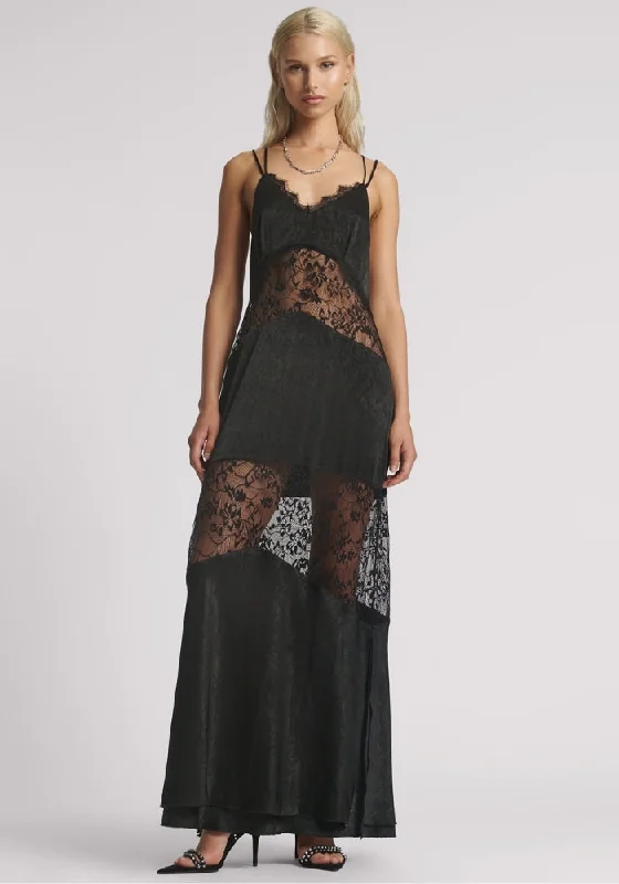 Winona Lace Maxi Dress Comfortable Cotton Maxi Dress