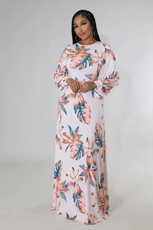 Romancing The Tropics Printed Maxi Dress Multicolor Classic Black Maxi Dress