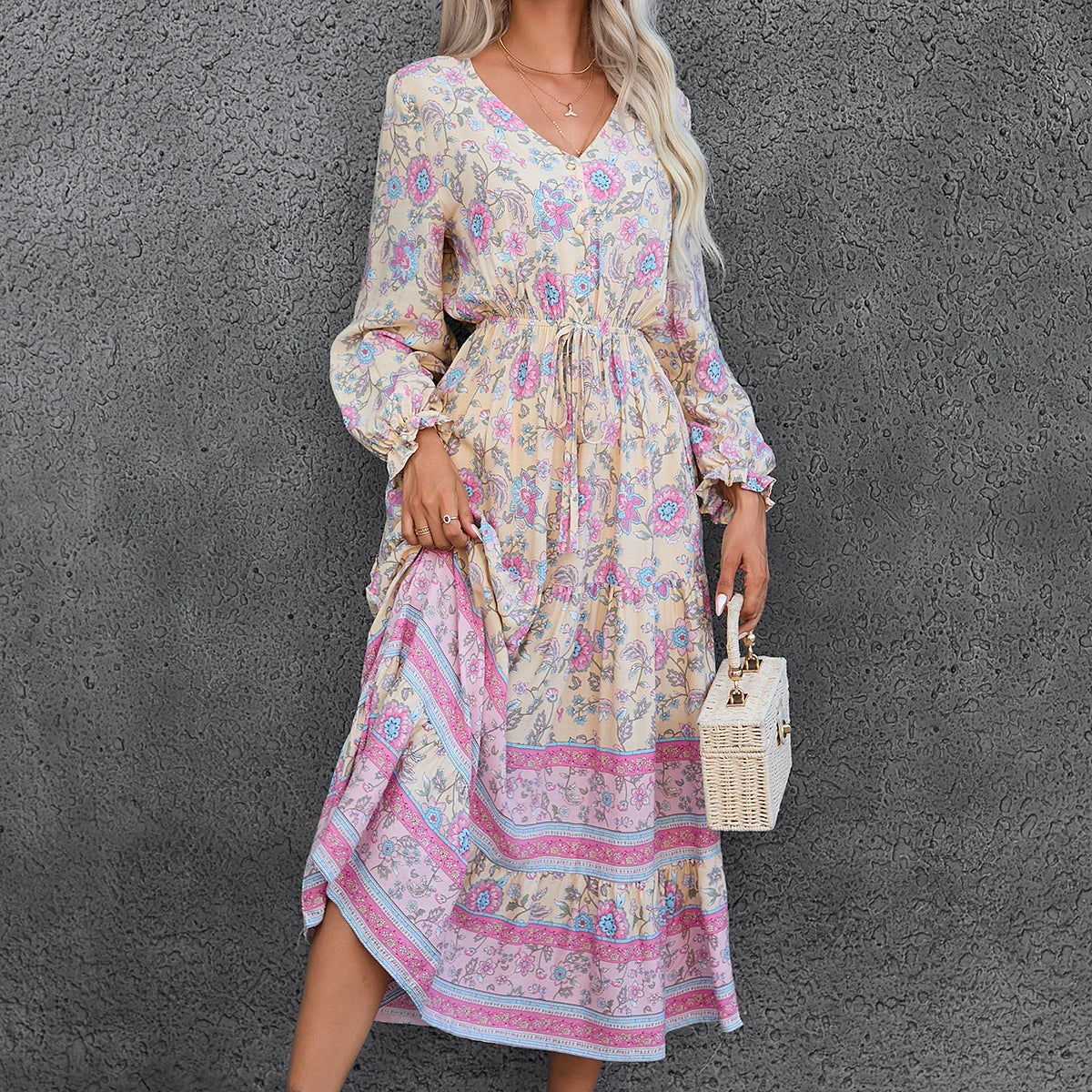 Ulani Boho Maxi Dress Chic Summer Maxi Dress