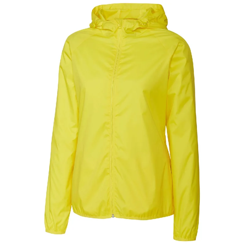 Clique Women's Neon Yellow Reliance Packable Jacket Rayon Jacket Velvet Jacket Corduroy Jacket