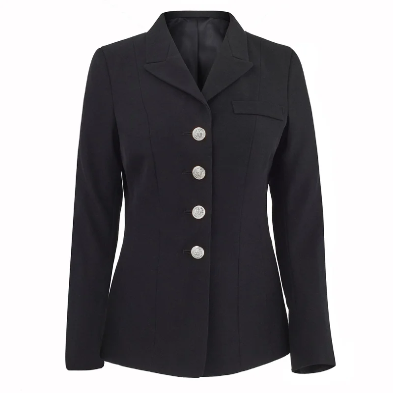 NAVY Women Service Dress Blue Jacket - Silver Buttons Tiered Jacket Buttoned Jacket Zippered Jacket