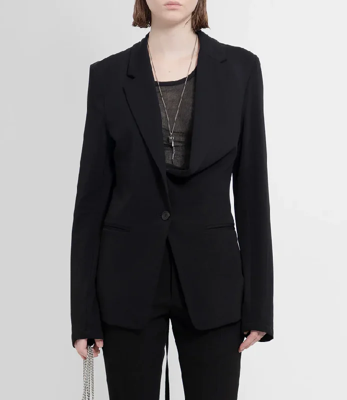 Nova Light Asymmetric Blazer Jacket Wool Jacket Cashmere Jacket Tweed Jacket