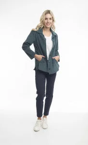 Orientique Cord Jacket One-Shoulder Jacket Off-the-Shoulder Jacket Asymmetrical Jacket