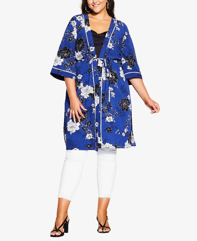 City Chic Trendy Plus Size La Fleur Jacket Print Jacket Jacquard Jacket Embroidered Jacket City Chic Trendy Plus Size La Fleur Jacket Print Jacket Jacquard Jacket Embroidered Jacket