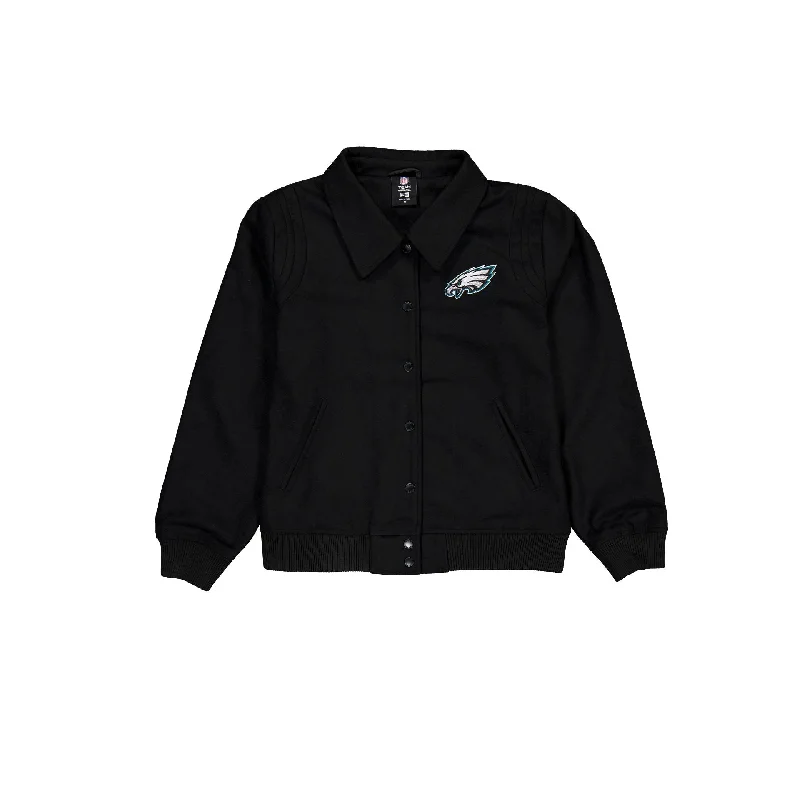 Philadelphia Eagles Sport Night Women's Jacket Mesh Jacket Canvas Jacket Denim Jacket Philadelphia Eagles Sport Night Women's Jacket Mesh Jacket Canvas Jacket Denim Jacket