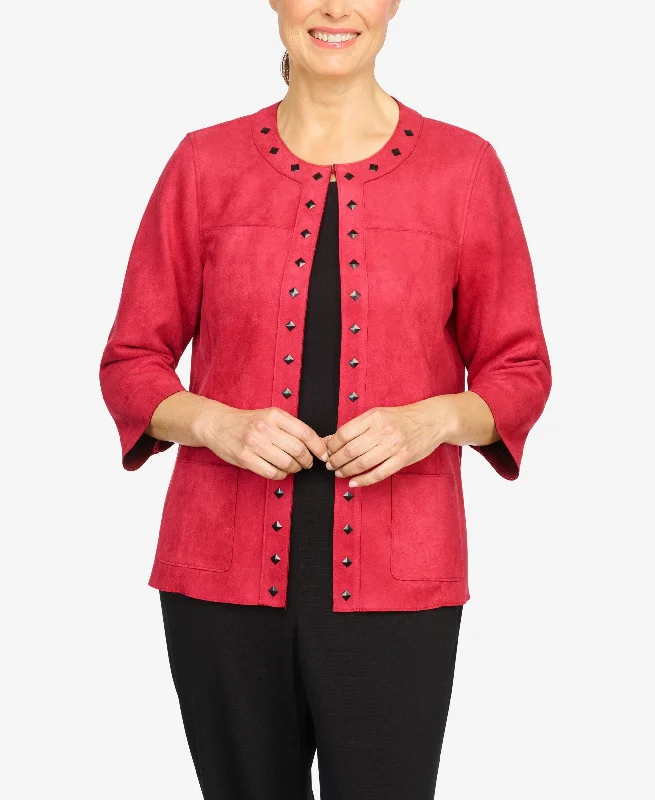 Plus Size Walk On The Wild Side Soft Knit Suede Jacket Denim Jacket Leather Jacket Suede Jacket Plus Size Walk On The Wild Side Soft Knit Suede Jacket Denim Jacket Leather Jacket Suede Jacket