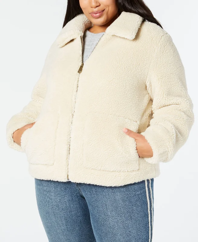 Style & Co Plus Size Teddy Jacket Quilted Jacket Puffer Jacket Insulated Jacket