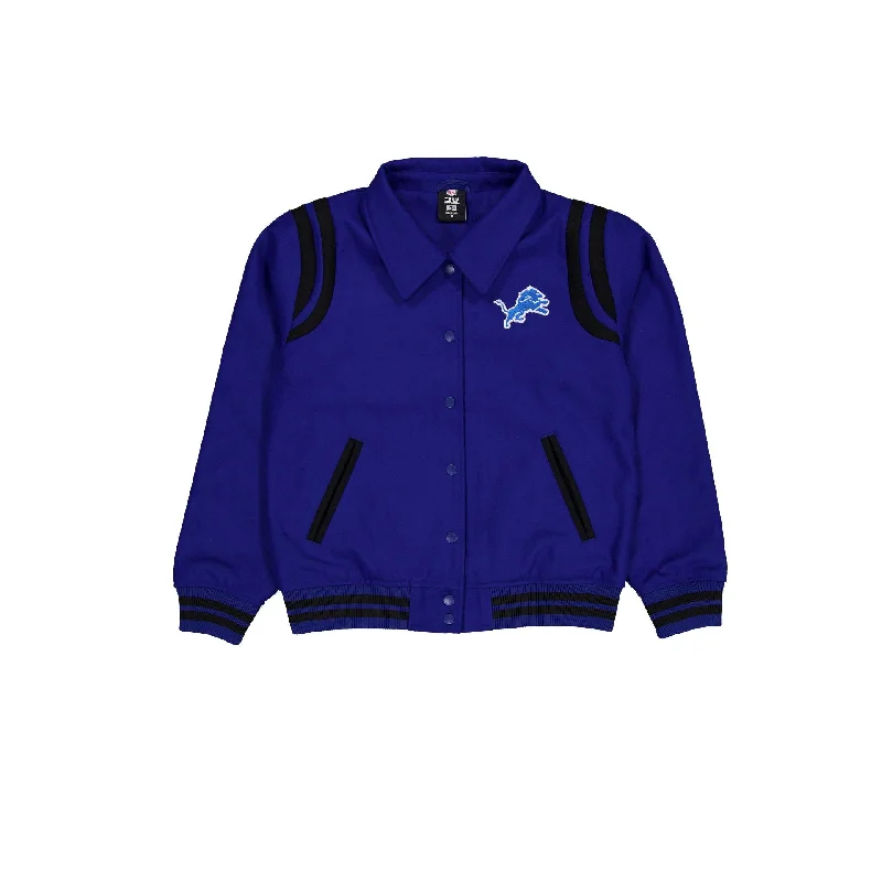 Detroit Lions Sport Night Women's Jacket Fleece Jacket Down Jacket Parka