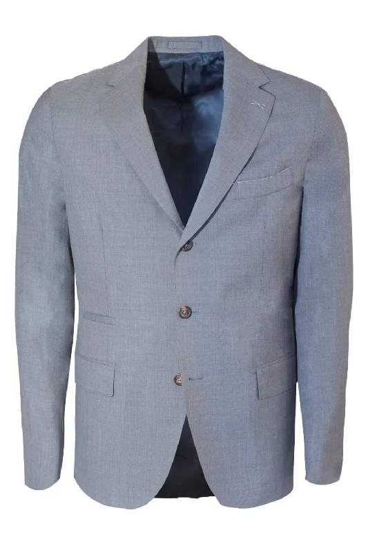 Single Breasted Jacket - Grigo Medium Corduroy Jacket Velvet Jacket Brocade Jacket