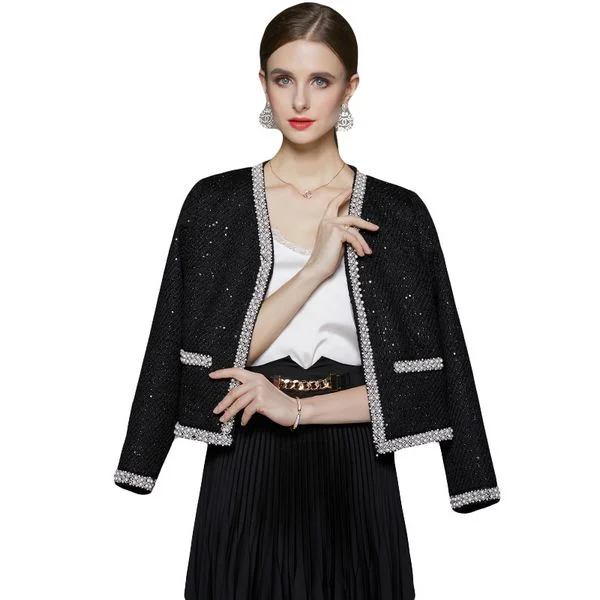 European style Women Tweed jacket Rayon Jacket Velvet Jacket Corduroy Jacket