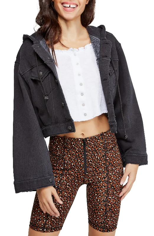 Free People Dreamers Jacket Nylon Fabric Polyester Fabric Spandex Fabric