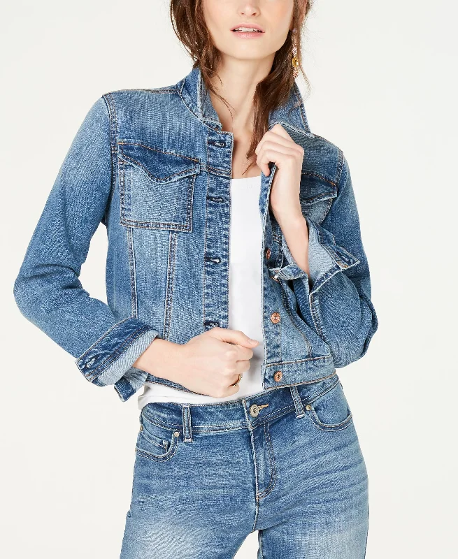 Utility Jean Jacket Mesh Jacket Canvas Jacket Denim Jacket