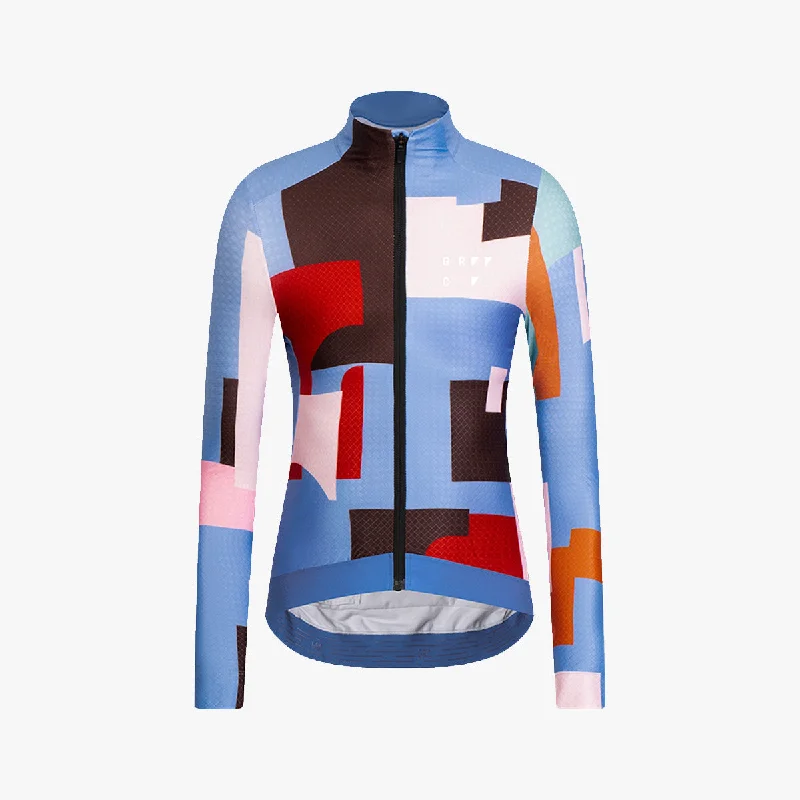 Women's CMYK Color Block Fleece Jacket Appliqued Jacket Beaded Jacket Sequined Jacket