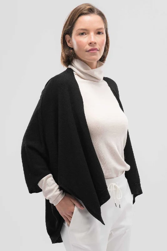 Womens Queen Bee Jacket A-Line Jacket Boat Neck Shawl Collar