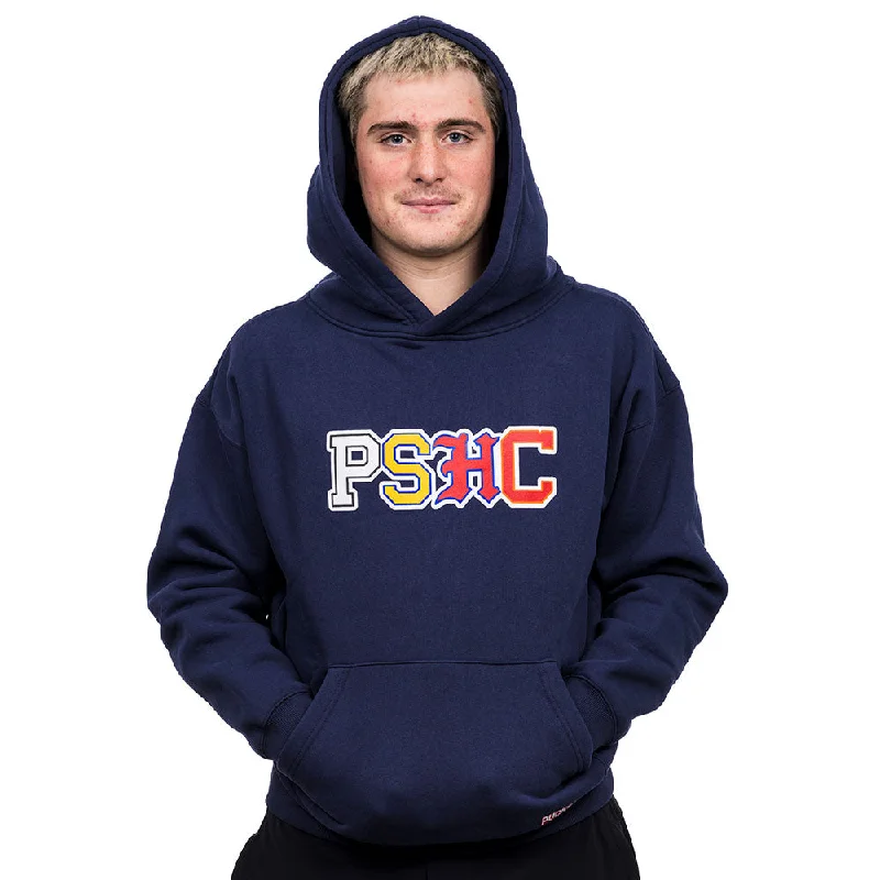 BCLUTCH HOLIDAY CAPSULE LIMITED EDITION NAVY HOODIE Hoodie with Lining Warm Insulated