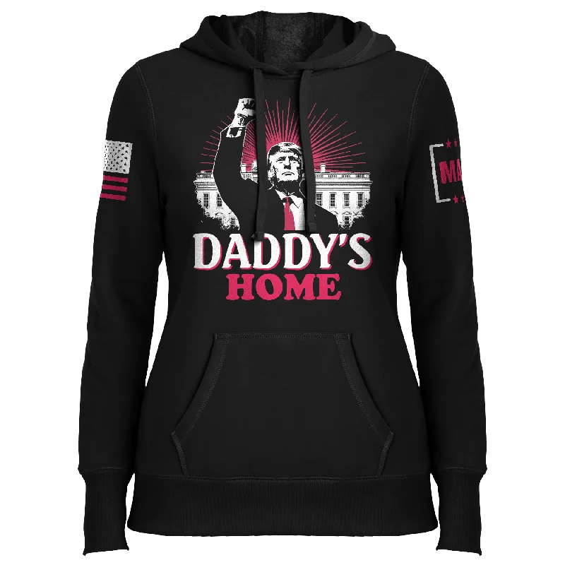 Daddy's Home 5 Ladies Hoodie Hoodie with Embroidery Detailed Premium