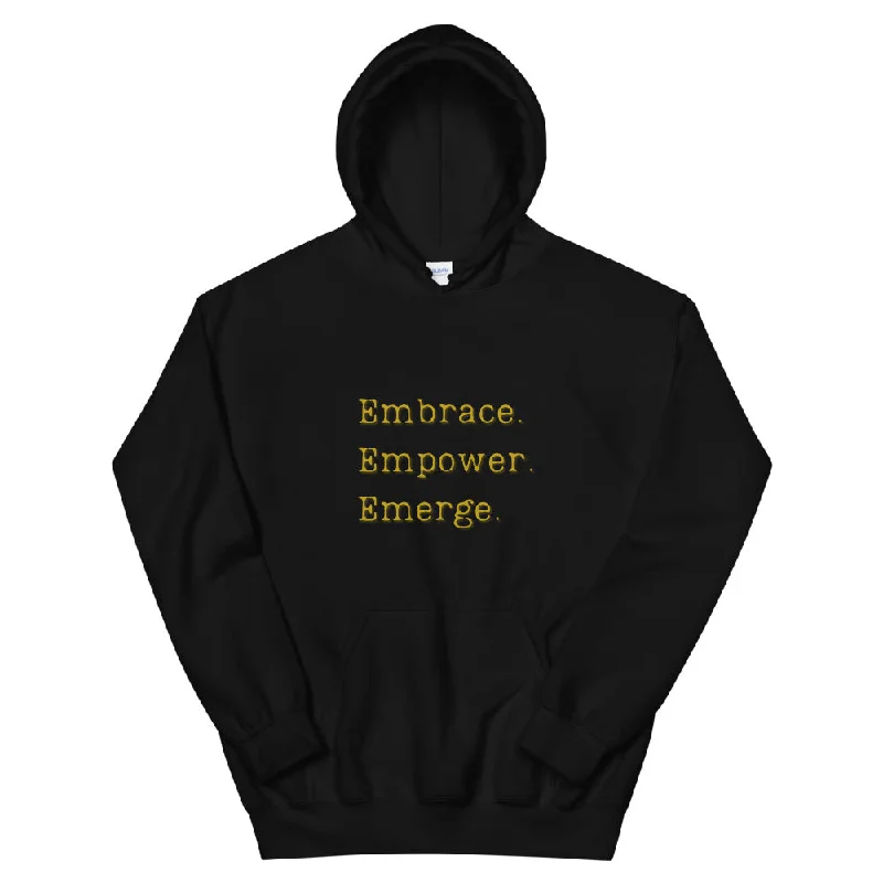 Emerge Unisex Hoodie Hoodie with Print Artistic Unique