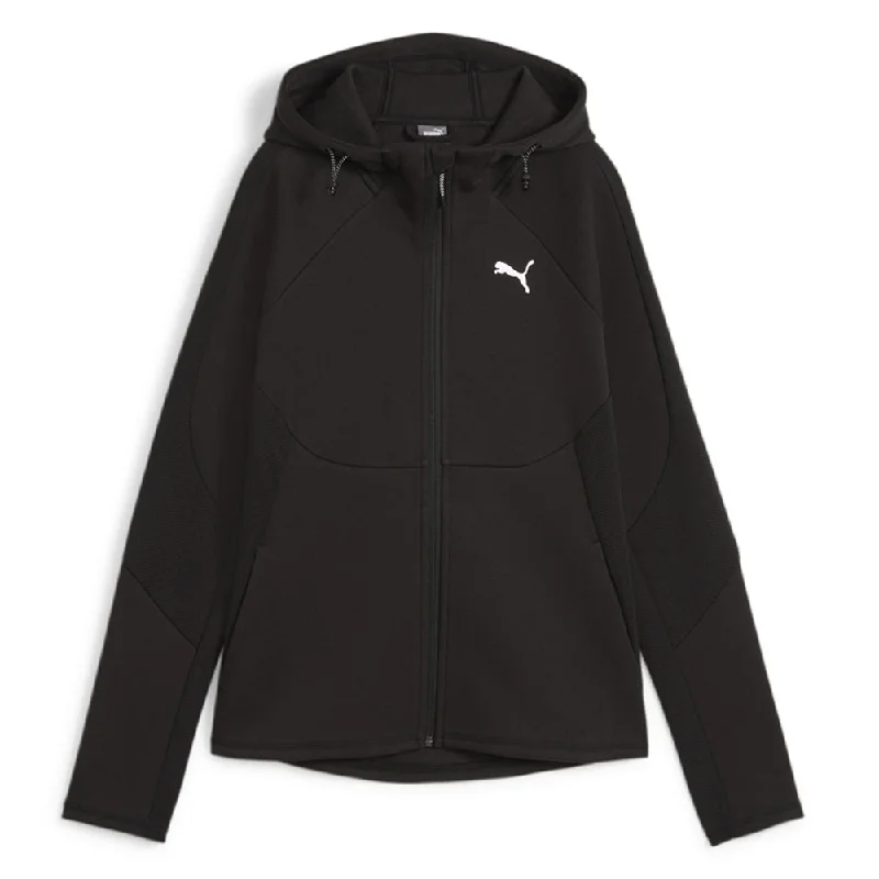 Evostripe Full Zip Hoodie Hoodie with Zipper Placket Modern Functional