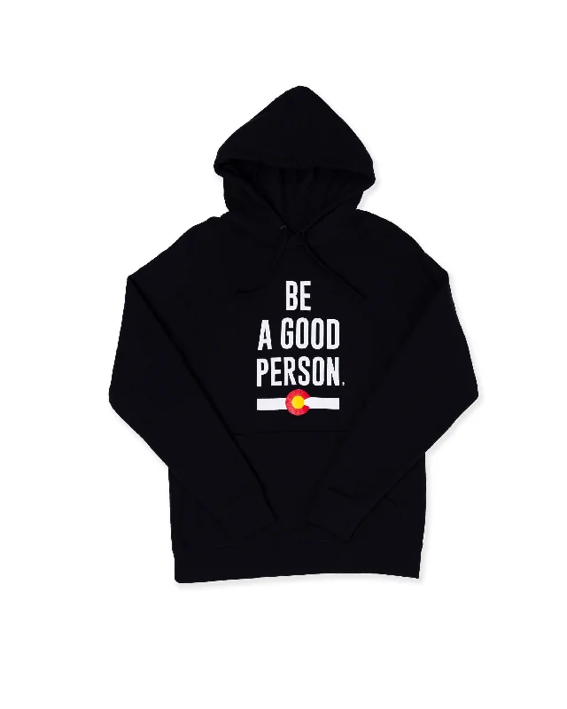 Most Basic Hoodie - Hometown Black Hoodie with Longline Fit Extended Stylish