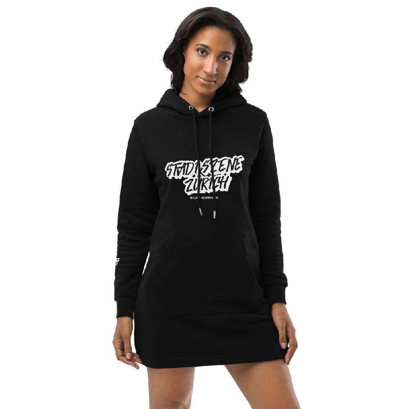 Züri Szene Hoodie dress Hoodie with Logo Branding Identity