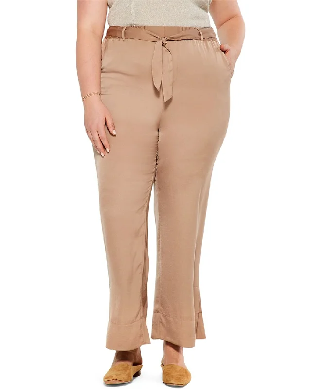 Nic+Zoe Plus Soft Drape Wide Leg Pant Cozy Lounge Pants