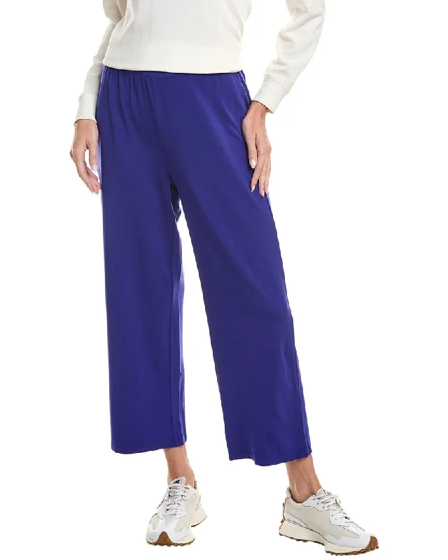 Eileen Fisher Straight Cropped Pant Comfy High-Waist Jeans