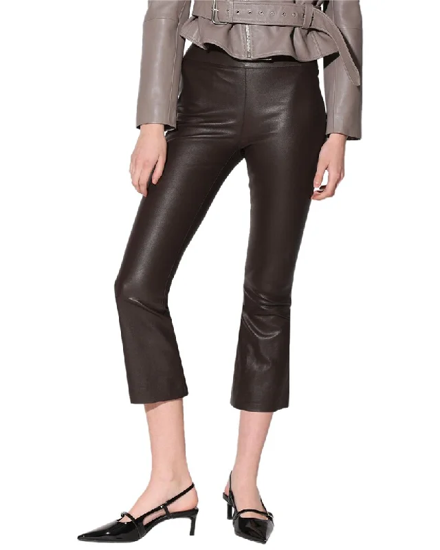 Walter Baker Luisa Fitted Leather Pant Casual Skinny Fit Pants