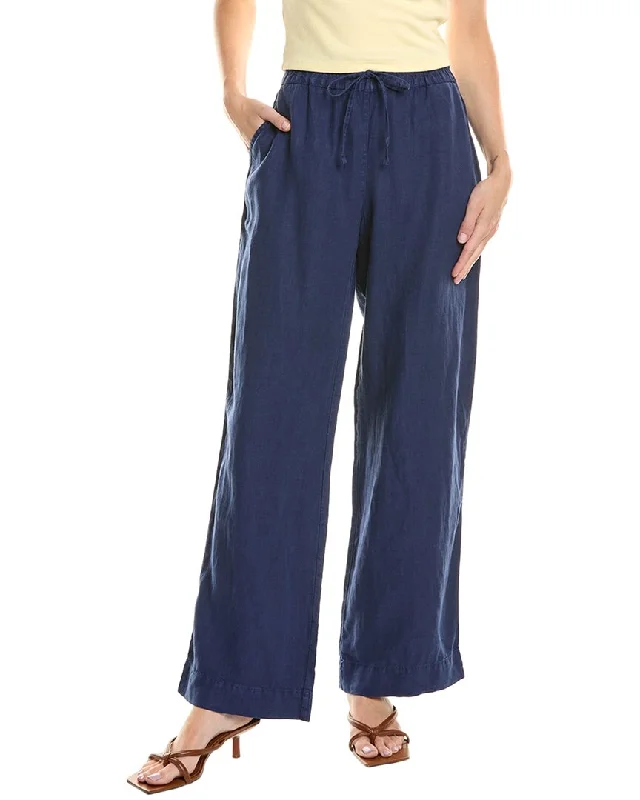 Tommy Bahama Two Palms Straight High-Rise Easy Linen Pant Comfortable Denim Trousers