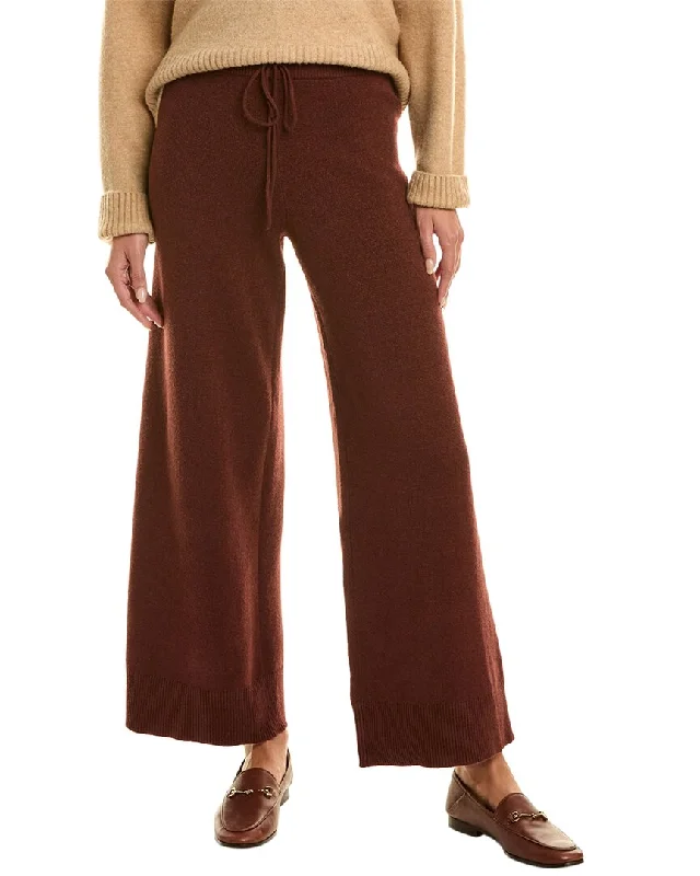 525 America Wide Leg Pant Chic Wool Trousers