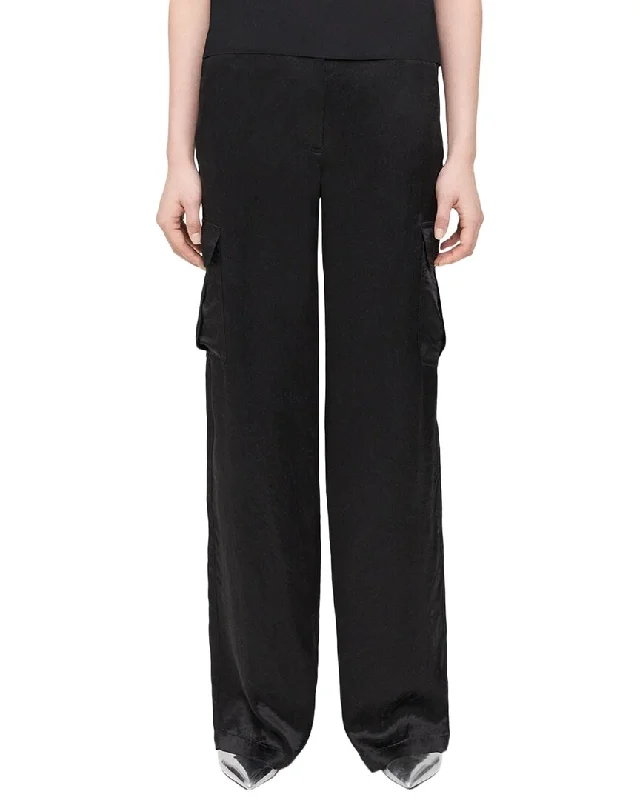 Theory Cargo Pant Stylish Paperbag Waist Pants