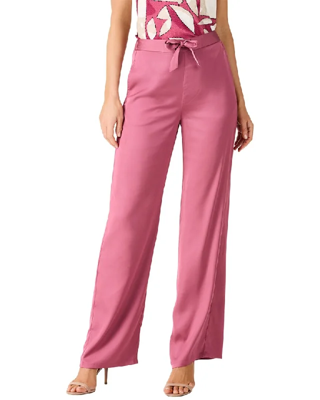 Nic+Zoe Crepe Wide Leg Pant Cozy Maternity Pants