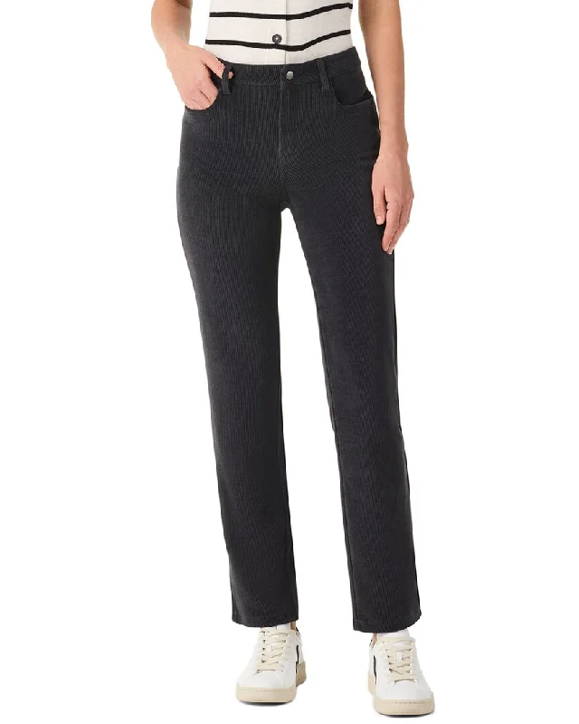 Nic & Zoe Mid Rise Corduroy Straight Ankle Pant Classic Chino Pants