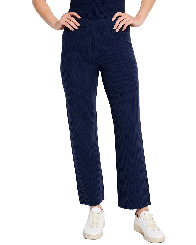 Nic & Zoe Unwind Knit Pant Lightweight Linen Pants