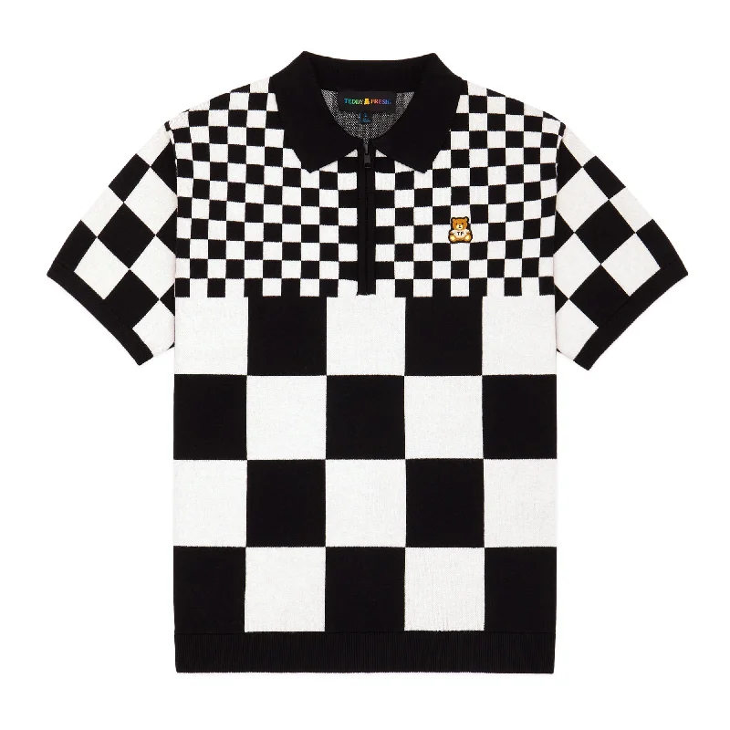 Check Clash Sweater Machine Wash Dry Clean Hand Wash
