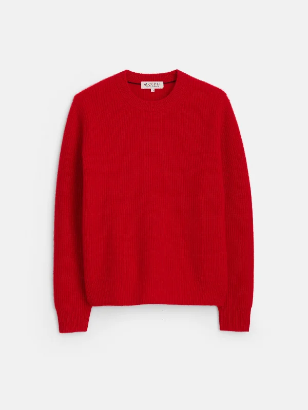 Jordan Sweater in Washed Cashmere Rayon Fabric Velvet Fabric Corduroy Fabric