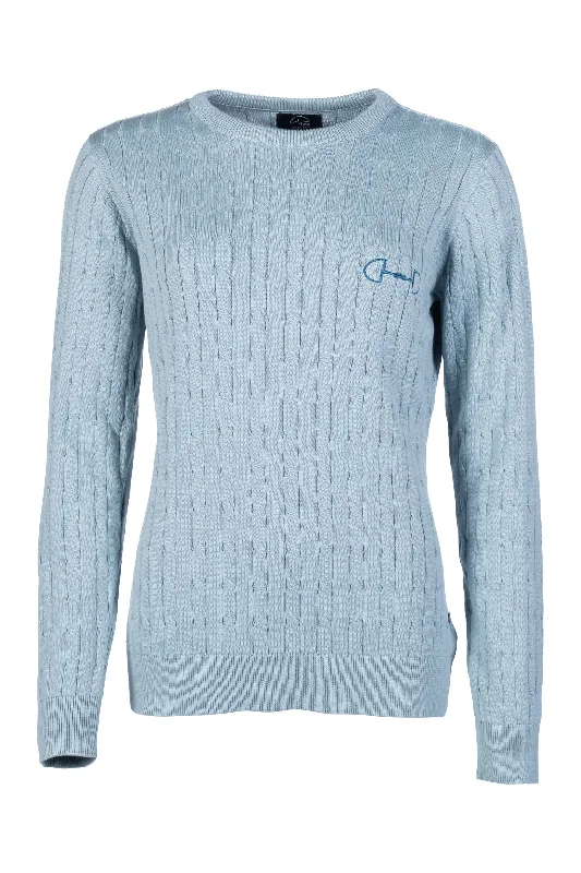 Ladies Sweater Port Royal Cable Knit Ribbed Knit Lace Knit